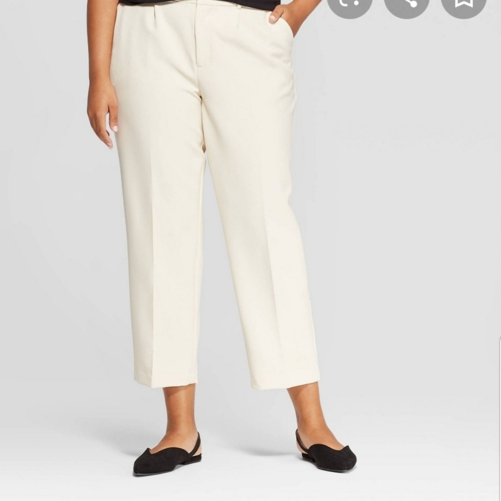 NEW! A New Day Straight Fit Pleated Trouser
